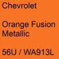 Preview: Chevrolet, Orange Fusion Metallic, 56U / WA913L.